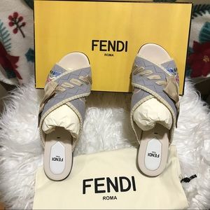 Fendi Unique slip-on sandals